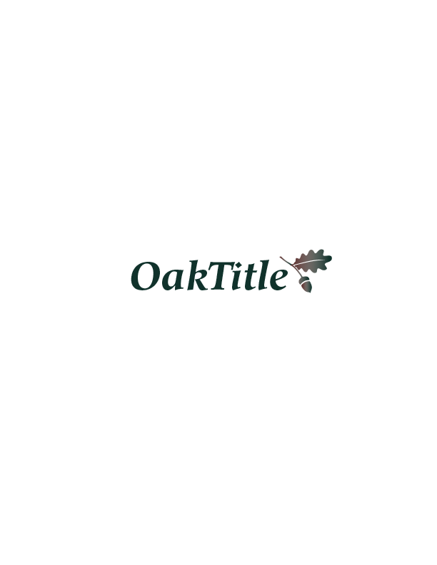 Logo Design by PWP for Oak Title | Design #12812628