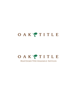 Logo Design by PWP for Oak Title | Design: #12816074