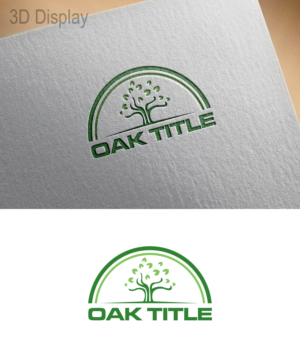 Design de Logo par 3Guys pour Oak Title | Design : #12731739