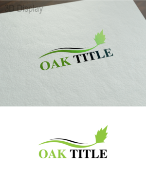 Design de Logo par 3Guys pour Oak Title | Design : #12731741