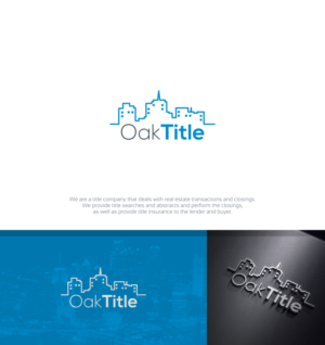Logo Design by Optimistic_Studio for Oak Title | Design: #12792507