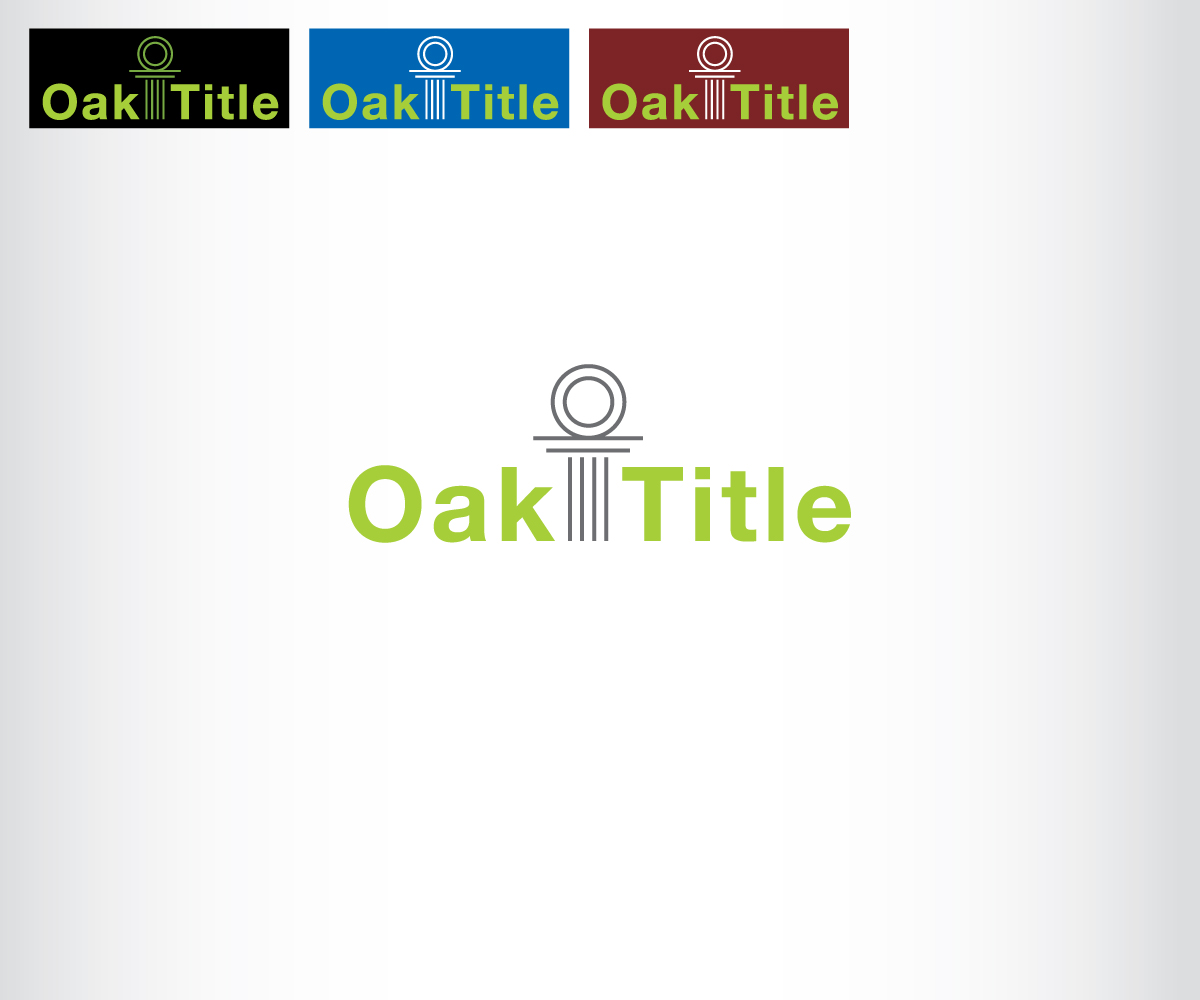 Logo Design by JAY for Oak Title | Design #12790025