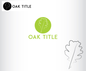 Logo Design by JAY for Oak Title | Design: #12790452