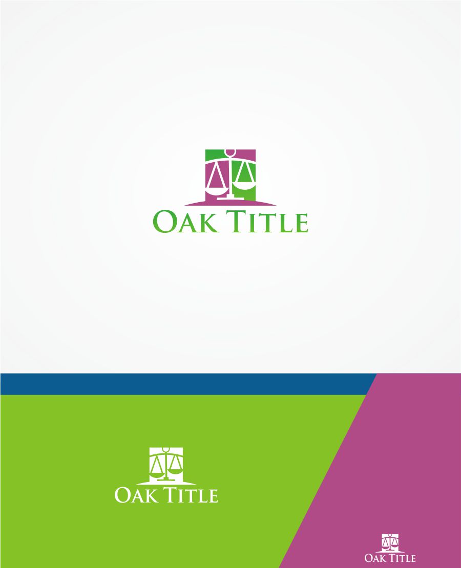 Logo Design by Paulsein for Oak Title | Design #12733894