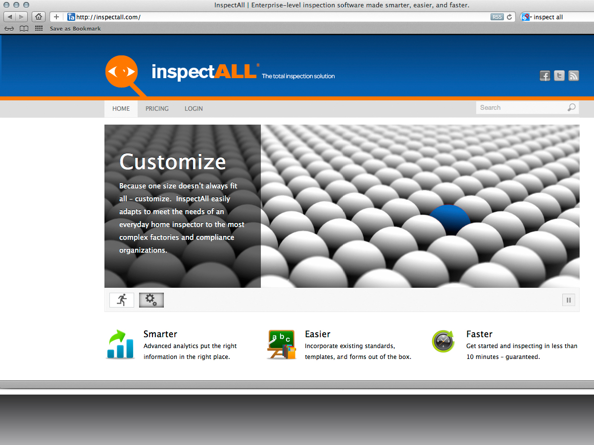 Logo Design by Lovenotlike for InspectAll, LLC | Design #528577