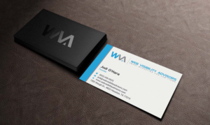 Business Card Design by INDIAN_Ashok for Web Visibility Advisors | Design: #12725192