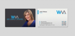 Business Card Design by INDIAN_Ashok for Web Visibility Advisors | Design: #12725211