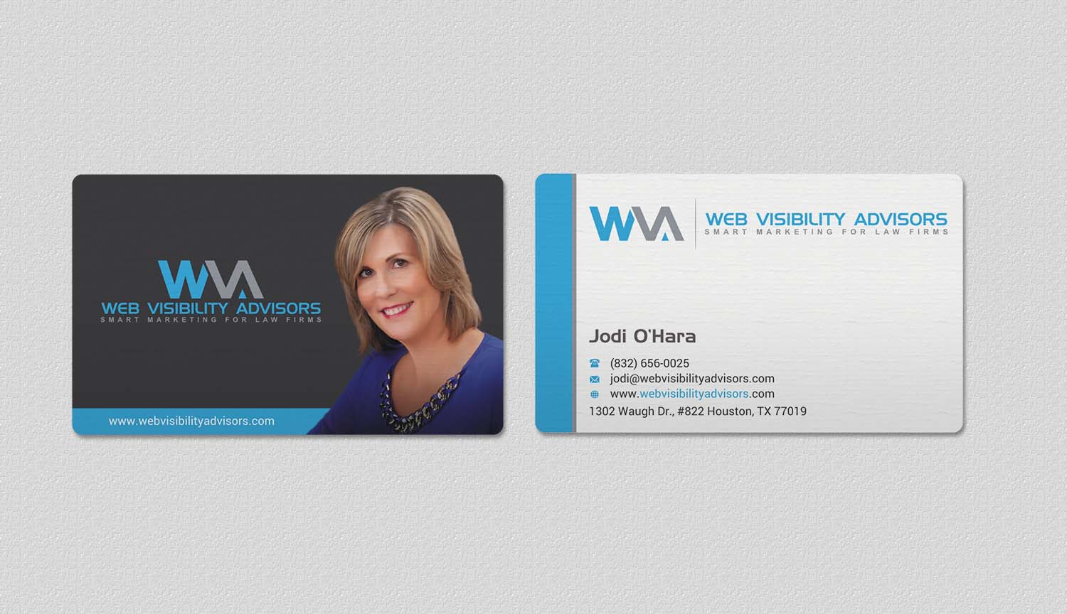 Business Card Design by INDIAN_Ashok for Web Visibility Advisors | Design #12755932