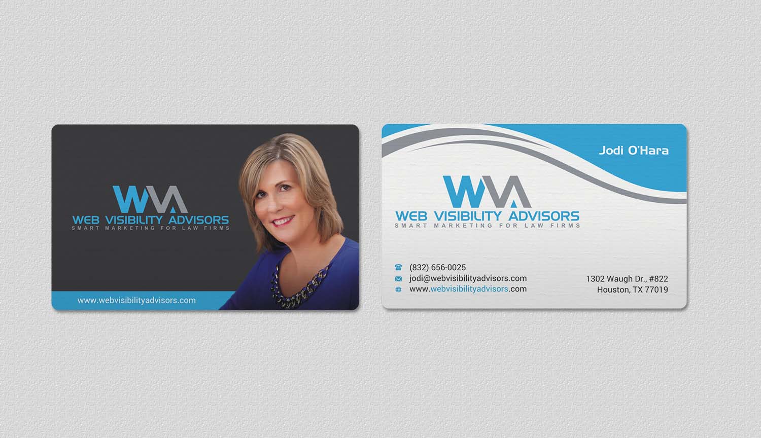 Business Card Design by INDIAN_Ashok for Web Visibility Advisors | Design #12755933