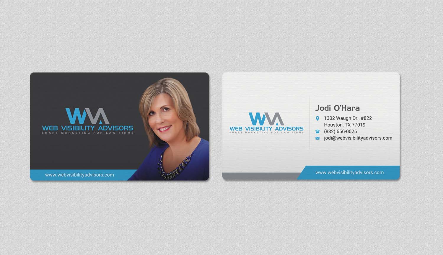 Business Card Design by INDIAN_Ashok for Web Visibility Advisors | Design #12755934
