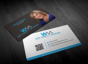 Design de Carte de Visite par Pointless Pixels India pour Web Visibility Advisors | Design : #12732727