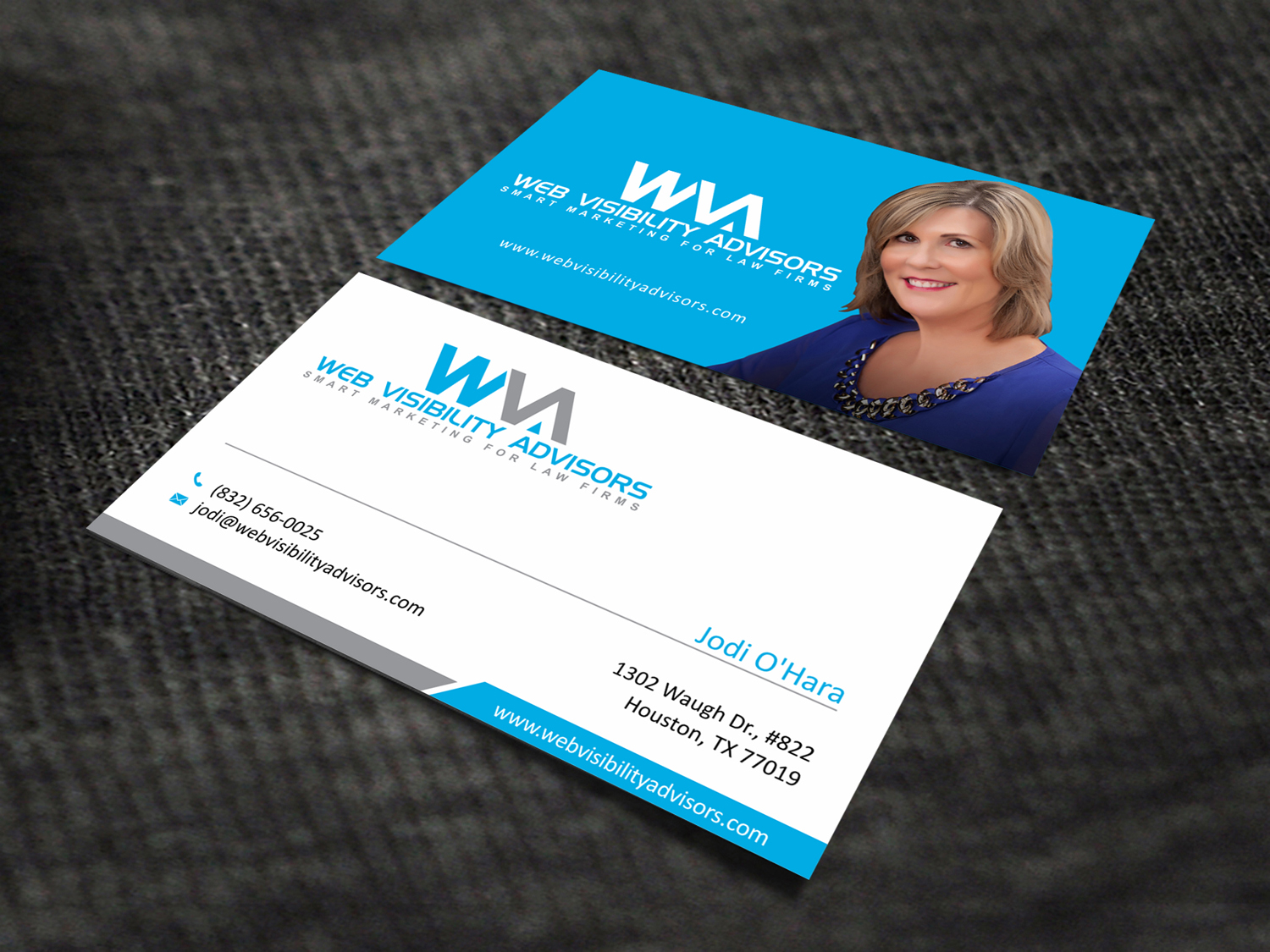 Design de Carte de Visite par SKYdesign pour Web Visibility Advisors | Design #12727352
