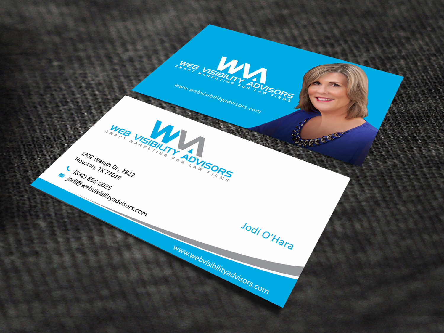 Design de Carte de Visite par SKYdesign pour Web Visibility Advisors | Design #12727354