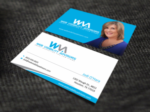 Design de Carte de Visite par SKYdesign pour Web Visibility Advisors | Design : #12727357