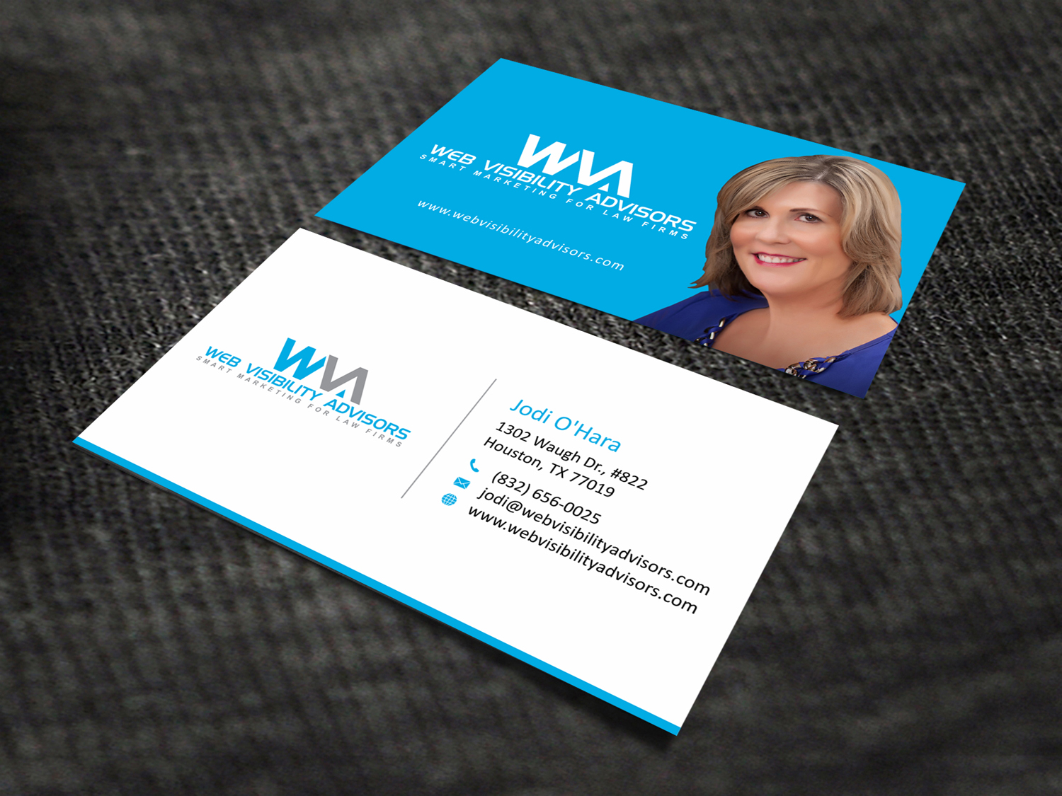Design de Carte de Visite par SKYdesign pour Web Visibility Advisors | Design #12727366