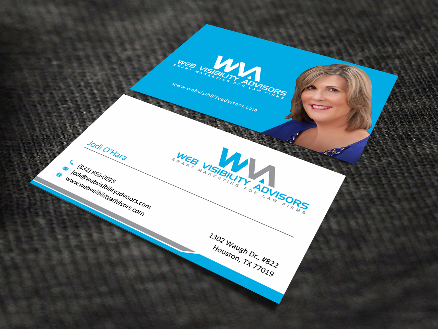 Design de Carte de Visite par SKYdesign pour Web Visibility Advisors | Design #12727367