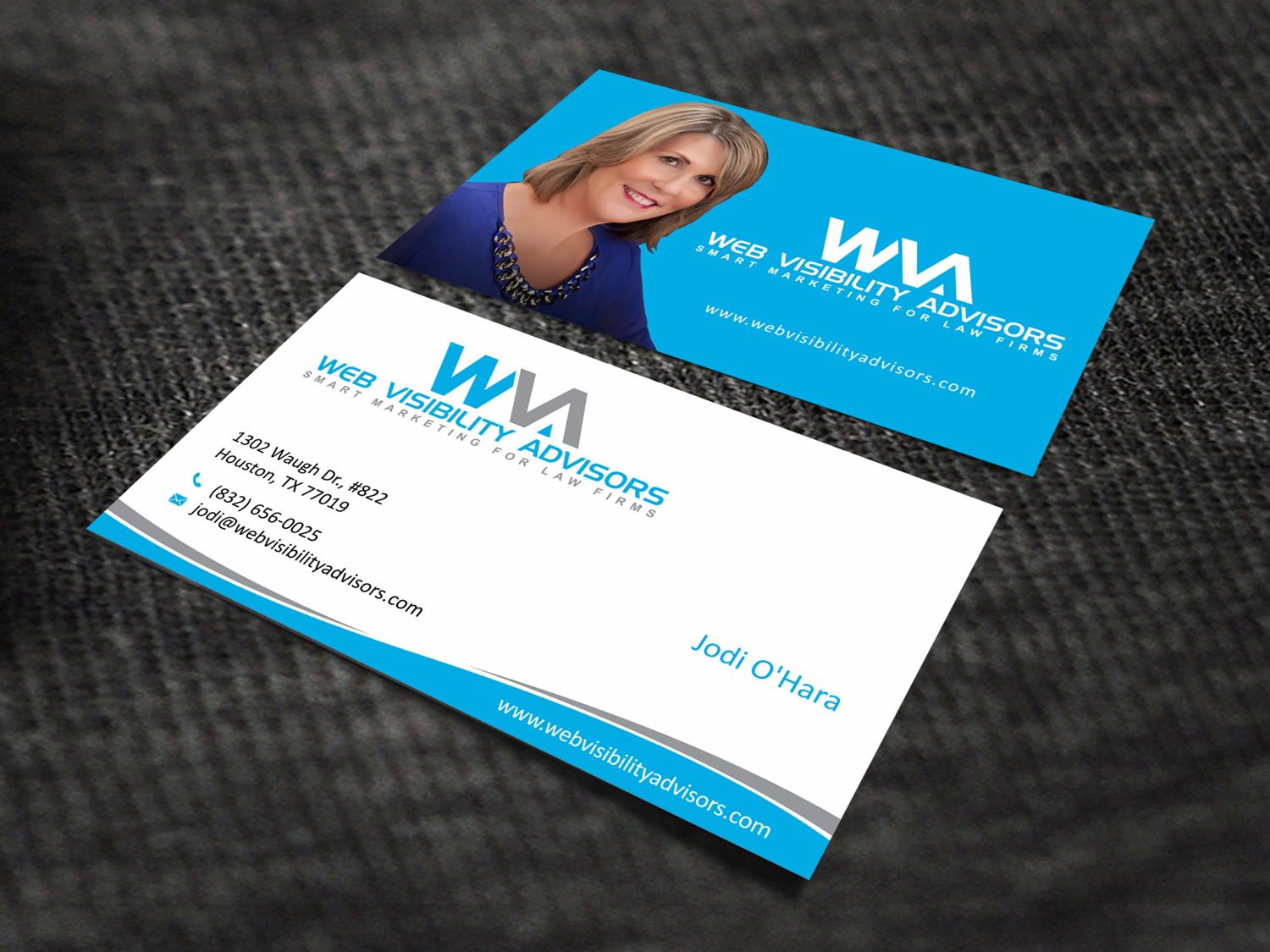 Design de Carte de Visite par SKYdesign pour Web Visibility Advisors | Design #12727368