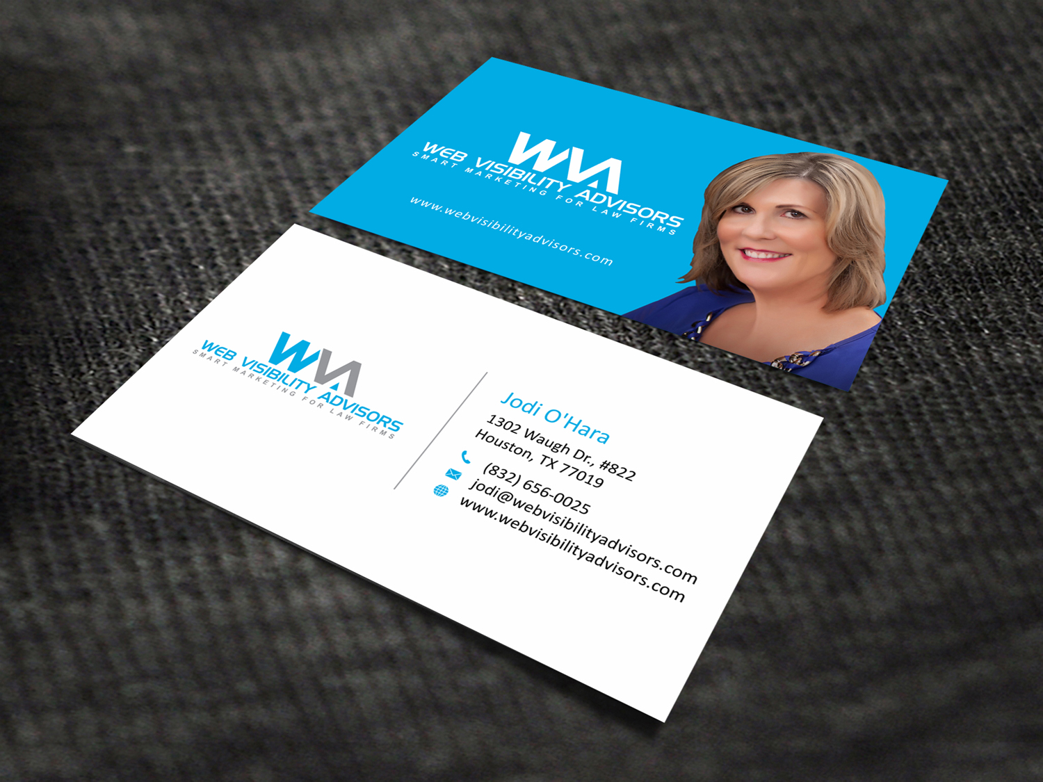 Design de Carte de Visite par SKYdesign pour Web Visibility Advisors | Design #12727369