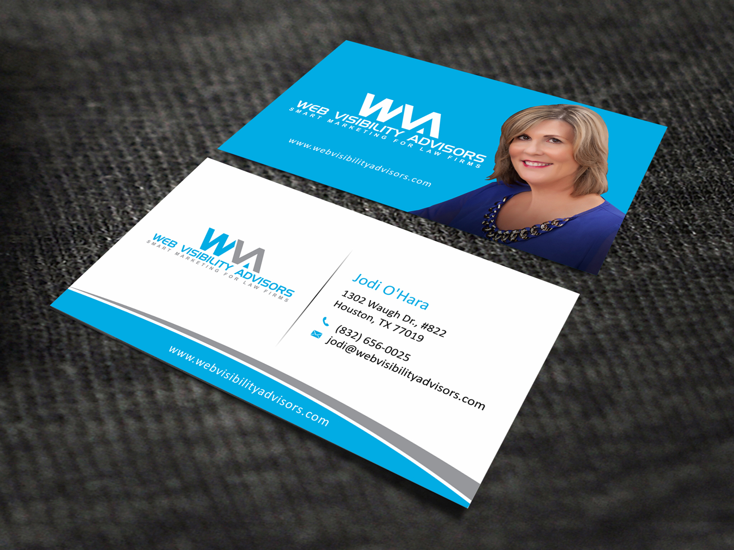 Design de Carte de Visite par SKYdesign pour Web Visibility Advisors | Design #12727370