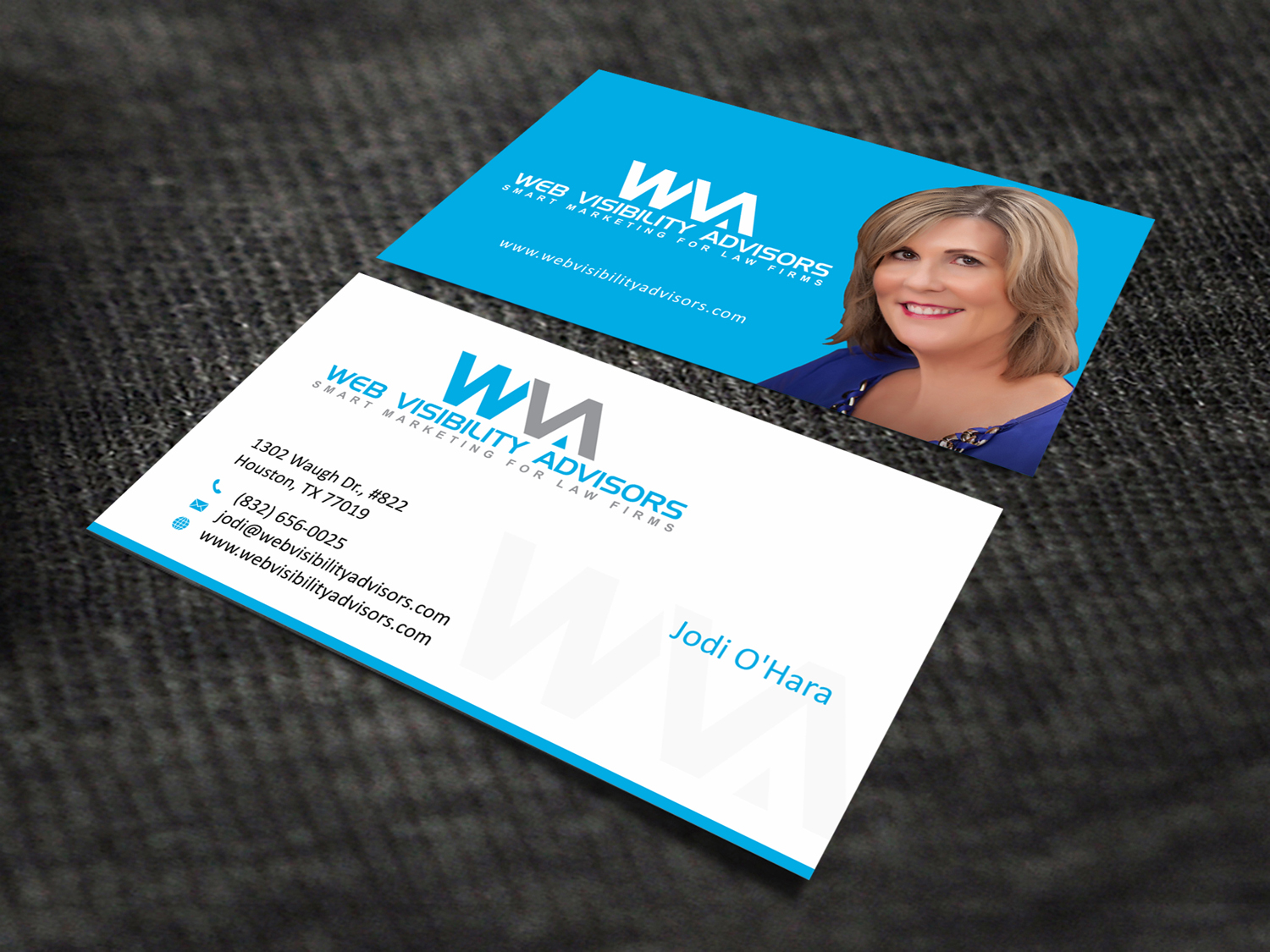 Design de Carte de Visite par SKYdesign pour Web Visibility Advisors | Design #12727372