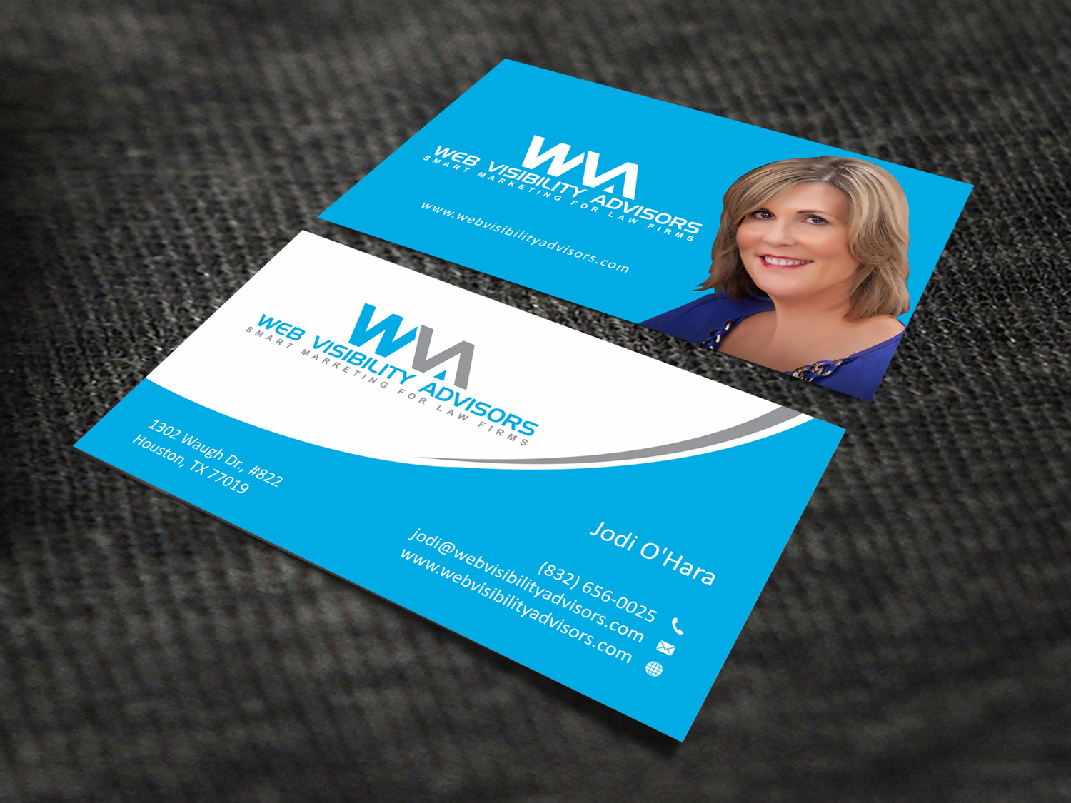 Design de Carte de Visite par SKYdesign pour Web Visibility Advisors | Design #12727373