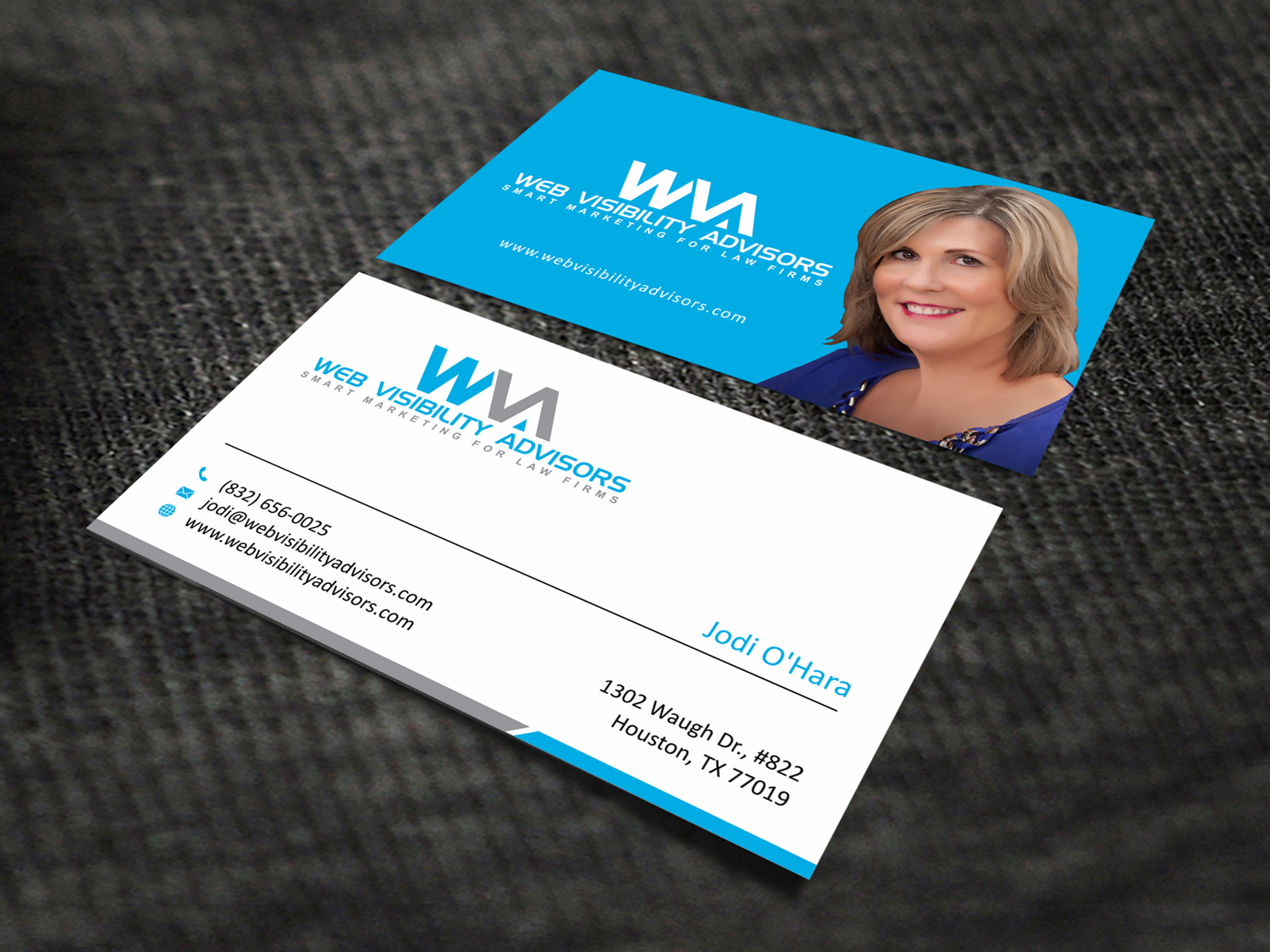 Diseño de Tarjeta de Presentación por SKYdesign para Web Visibility Advisors | Diseño #12727374