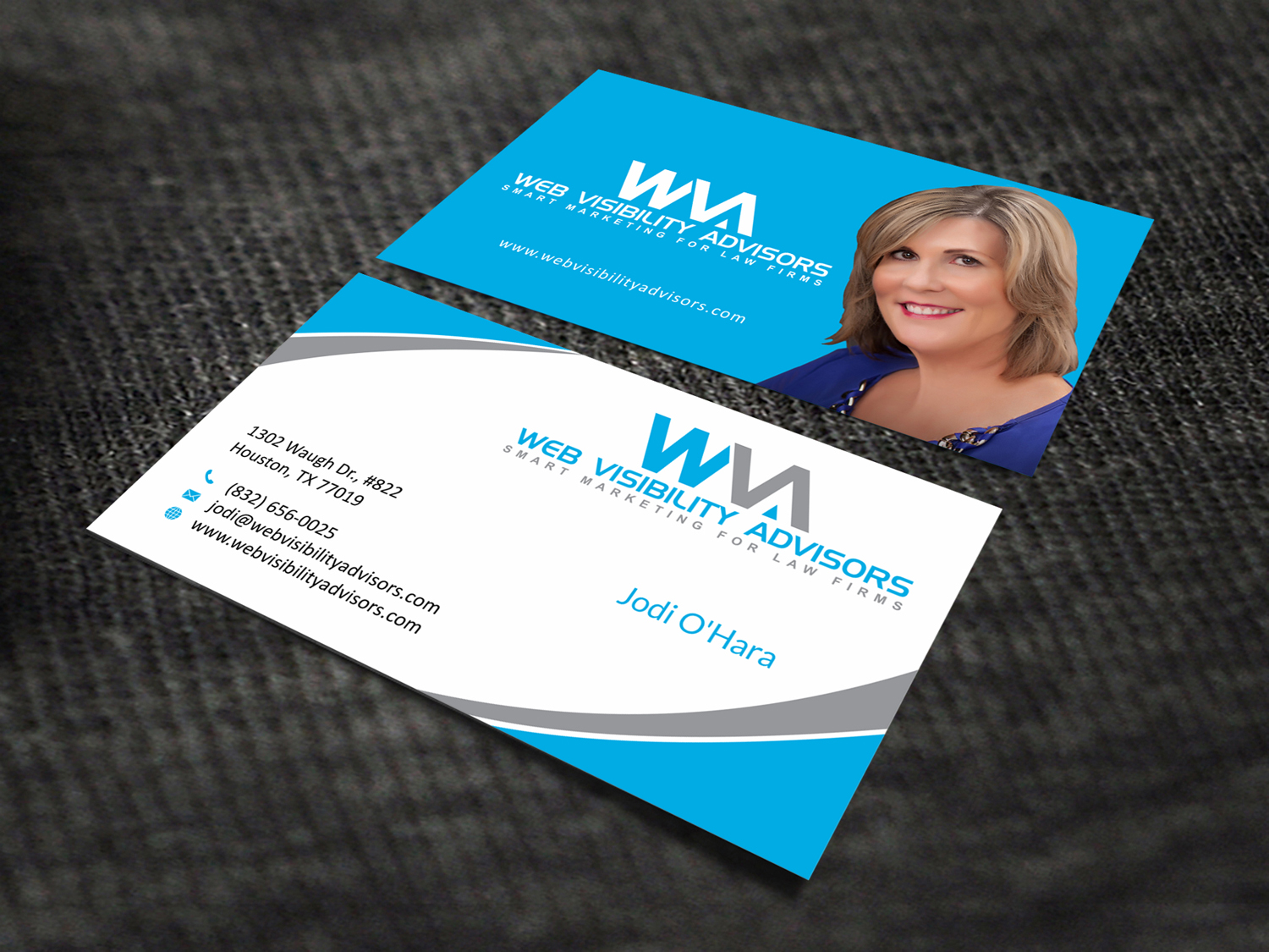 Design de Carte de Visite par SKYdesign pour Web Visibility Advisors | Design #12727375