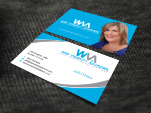 Design de Carte de Visite par SKYdesign pour Web Visibility Advisors | Design : #12727375
