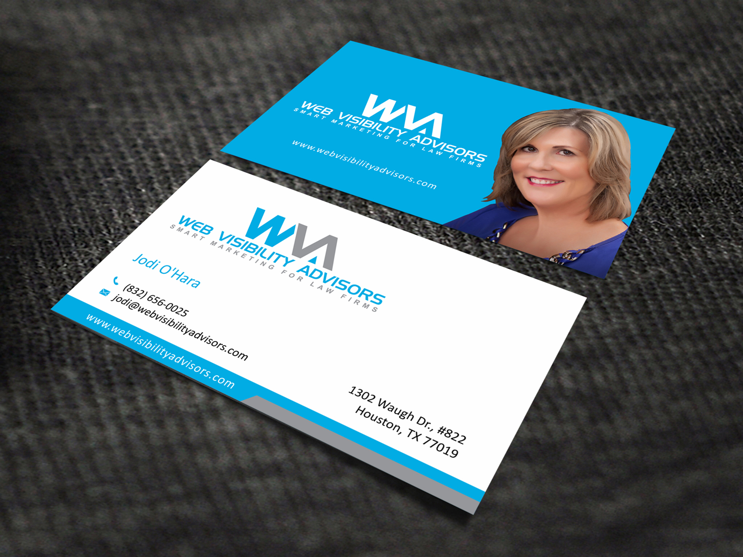 Design de Carte de Visite par SKYdesign pour Web Visibility Advisors | Design #12727385