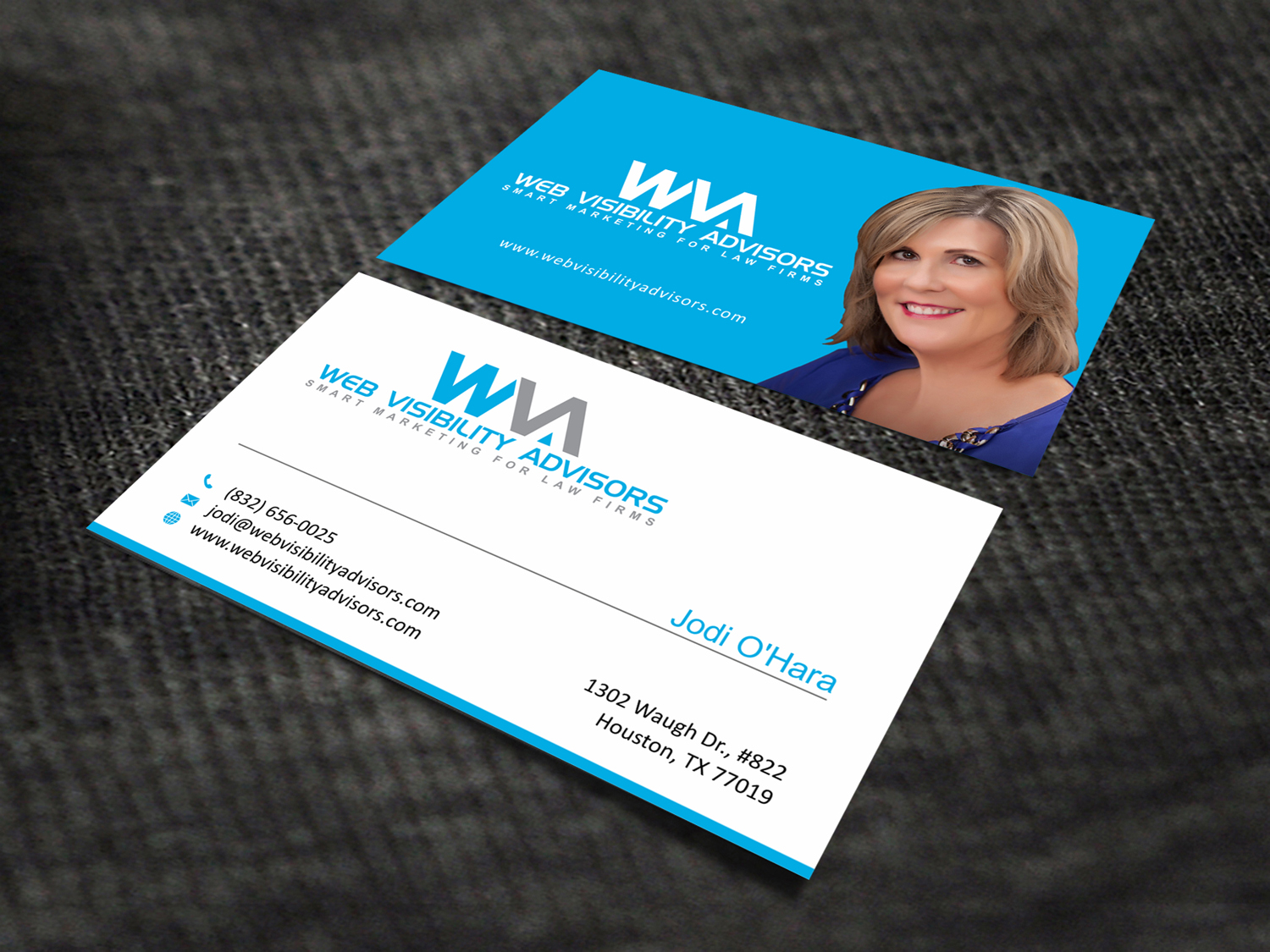 Diseño de Tarjeta de Presentación por SKYdesign para Web Visibility Advisors | Diseño #12727389