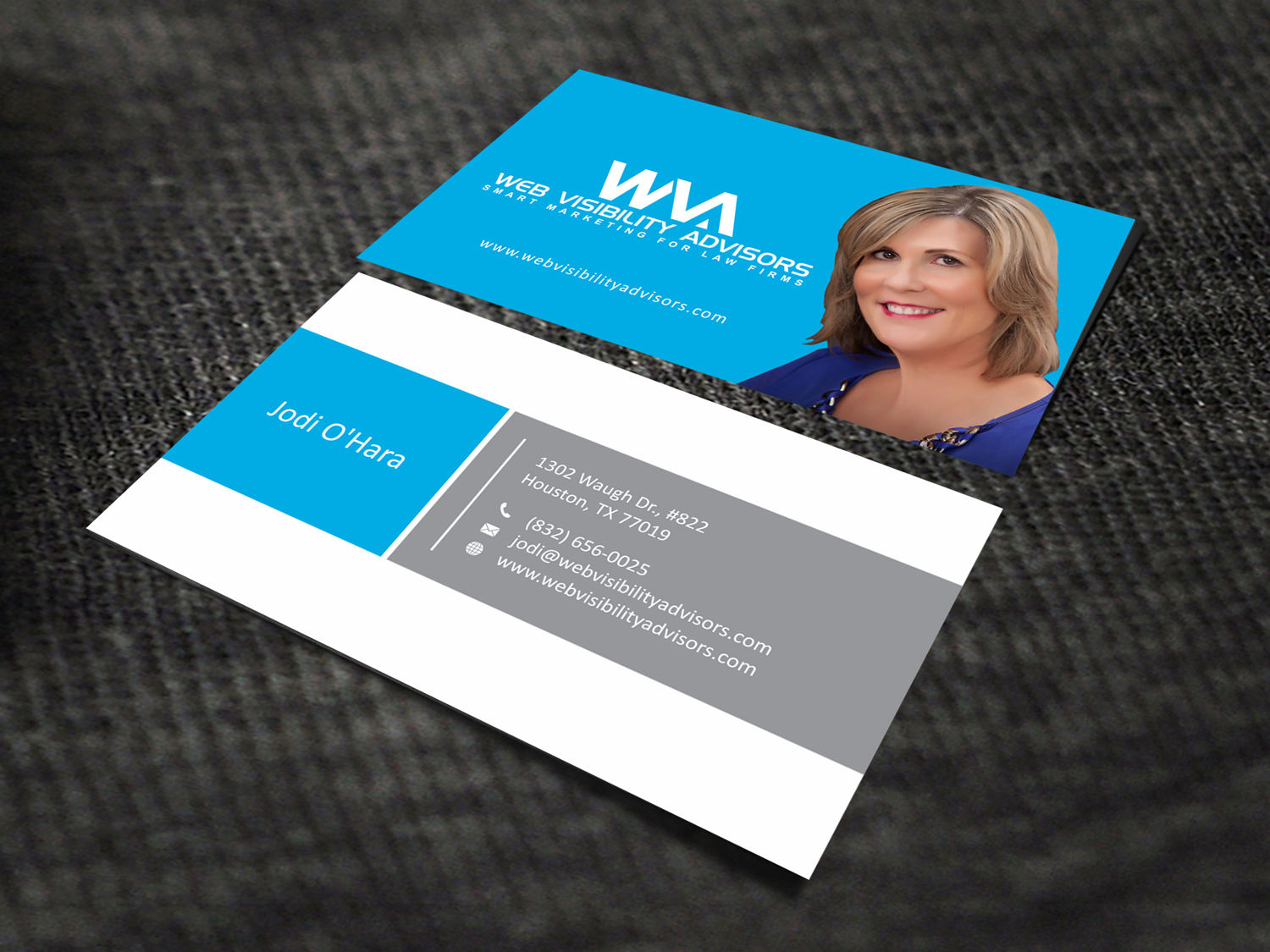 Design de Carte de Visite par SKYdesign pour Web Visibility Advisors | Design #12727393