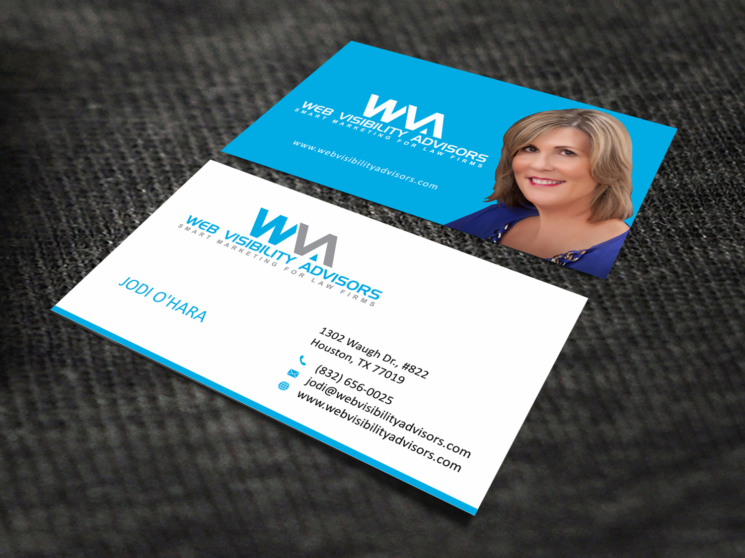Design de Carte de Visite par SKYdesign pour Web Visibility Advisors | Design #12727394