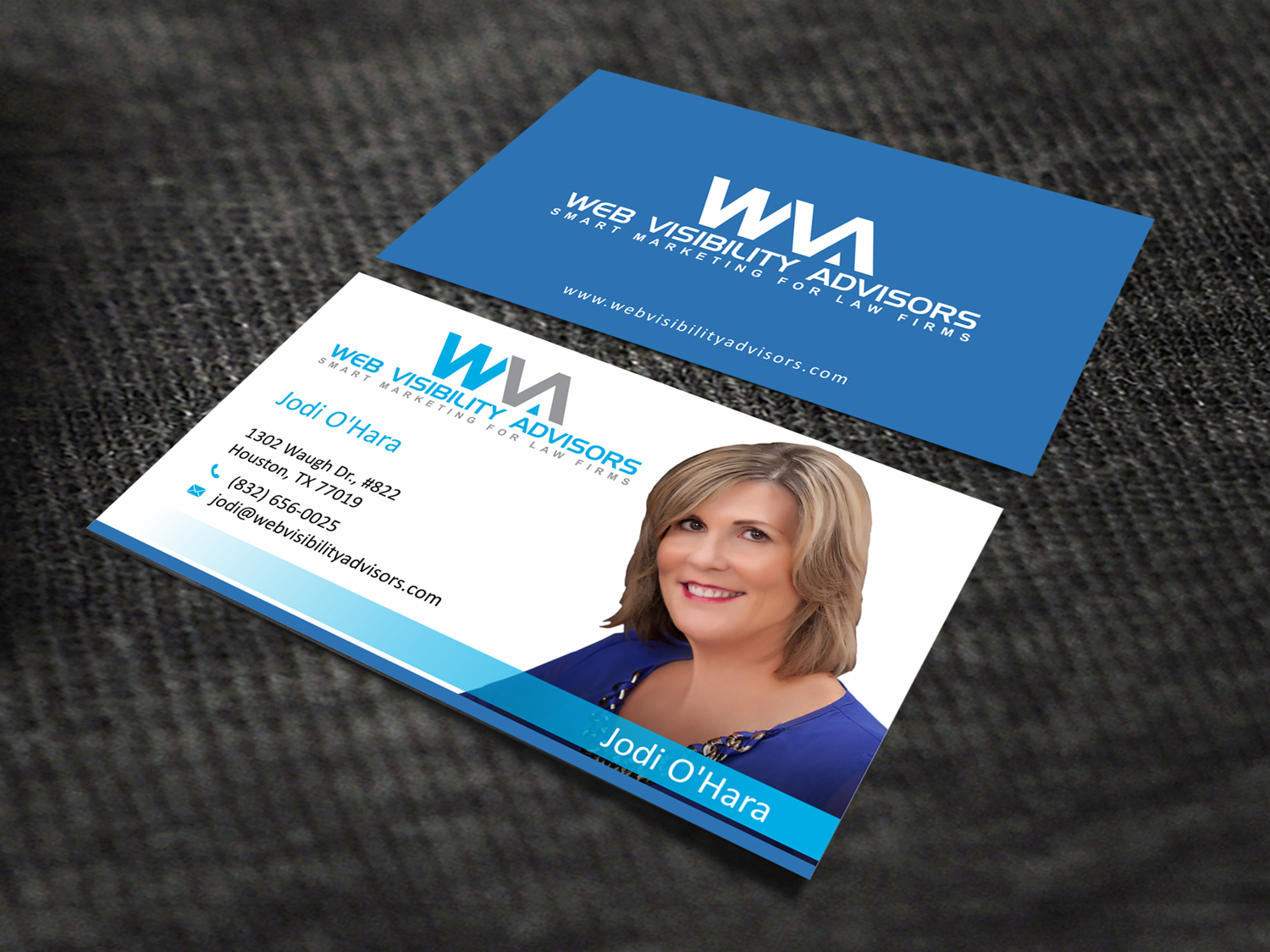 Design de Carte de Visite par SKYdesign pour Web Visibility Advisors | Design #12727487