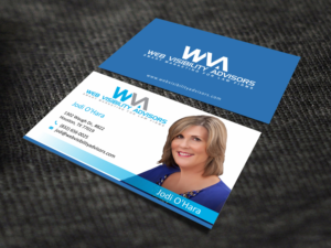 Design de Carte de Visite par SKYdesign pour Web Visibility Advisors | Design : #12727487