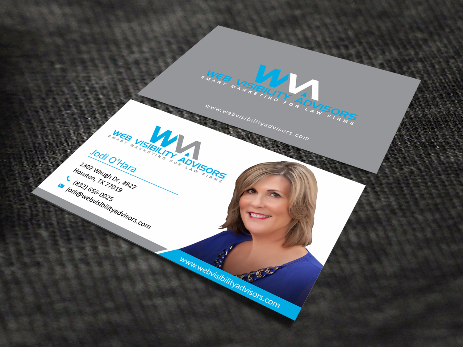 Design de Carte de Visite par SKYdesign pour Web Visibility Advisors | Design #12727488