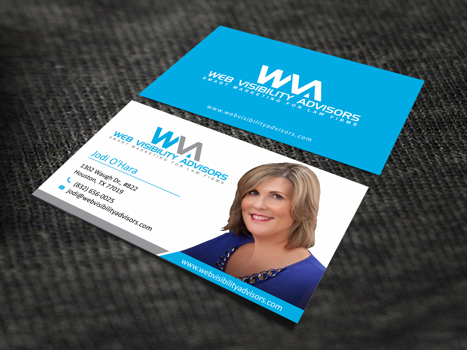 Design de Carte de Visite par SKYdesign pour Web Visibility Advisors | Design #12727489