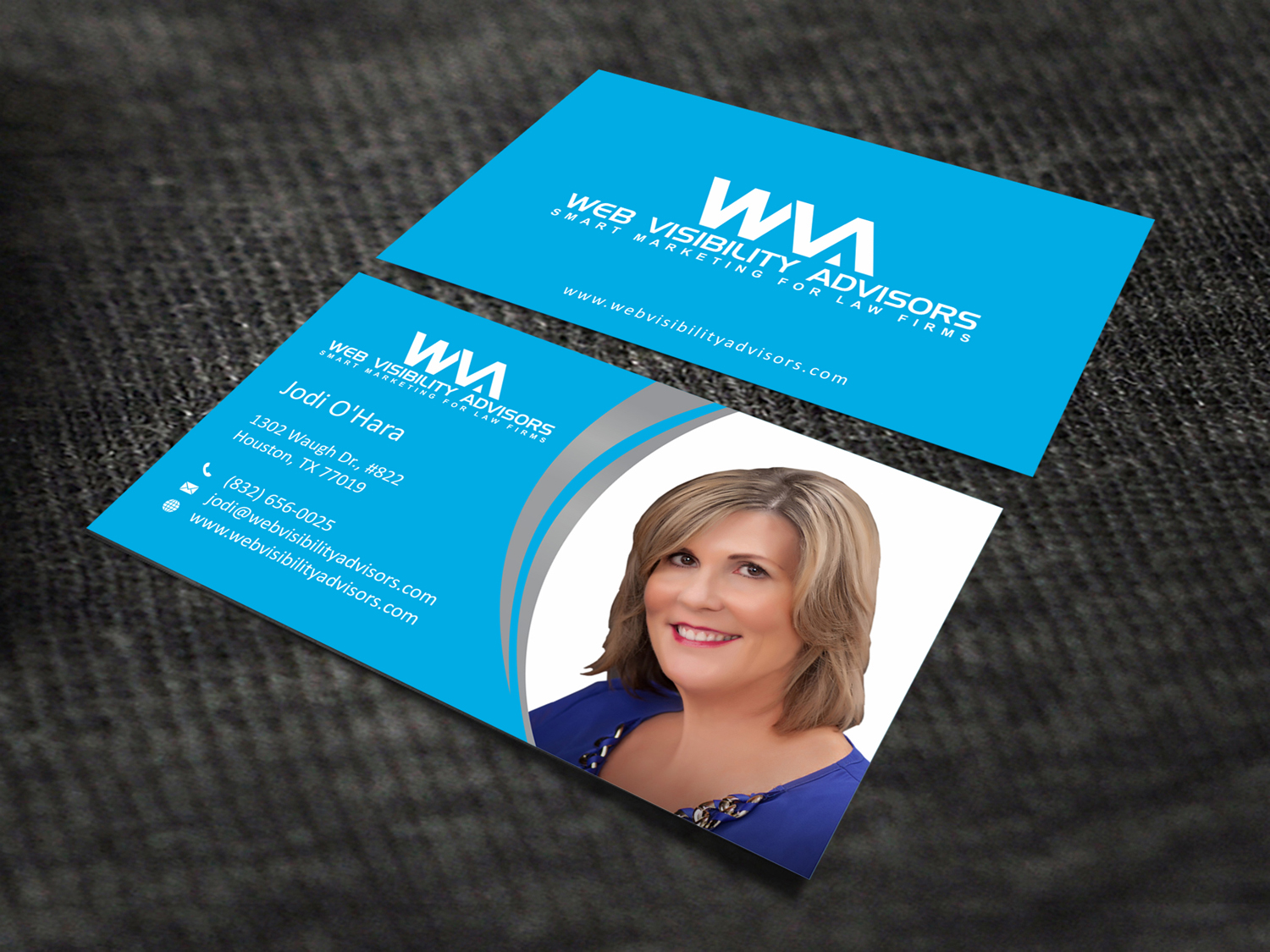 Design de Carte de Visite par SKYdesign pour Web Visibility Advisors | Design #12727500