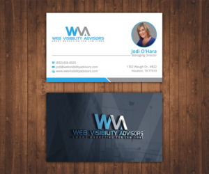 Visitenkarten-Design von Stylez Designz für Web Visibility Advisors | Design: #12768864