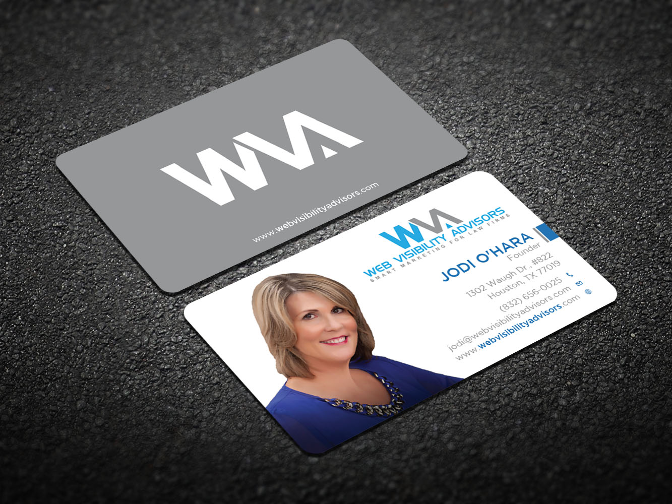 Business Card Design by Verified artistry for Web Visibility Advisors | Design #12728624