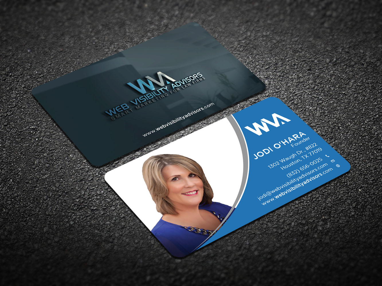 Business Card Design by Verified artistry (Design garden) for Web Visibility Advisors | Design #12728636