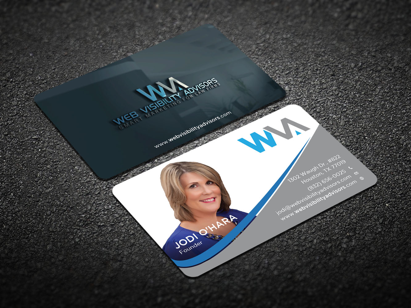 Business Card Design by Verified artistry (Design garden) for Web Visibility Advisors | Design #12735585
