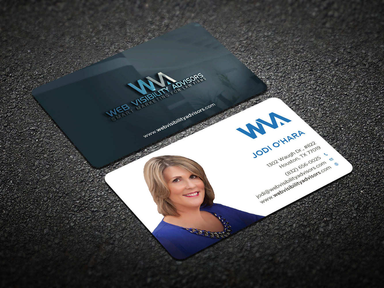 Business Card Design by Verified artistry (Design garden) for Web Visibility Advisors | Design #12744002