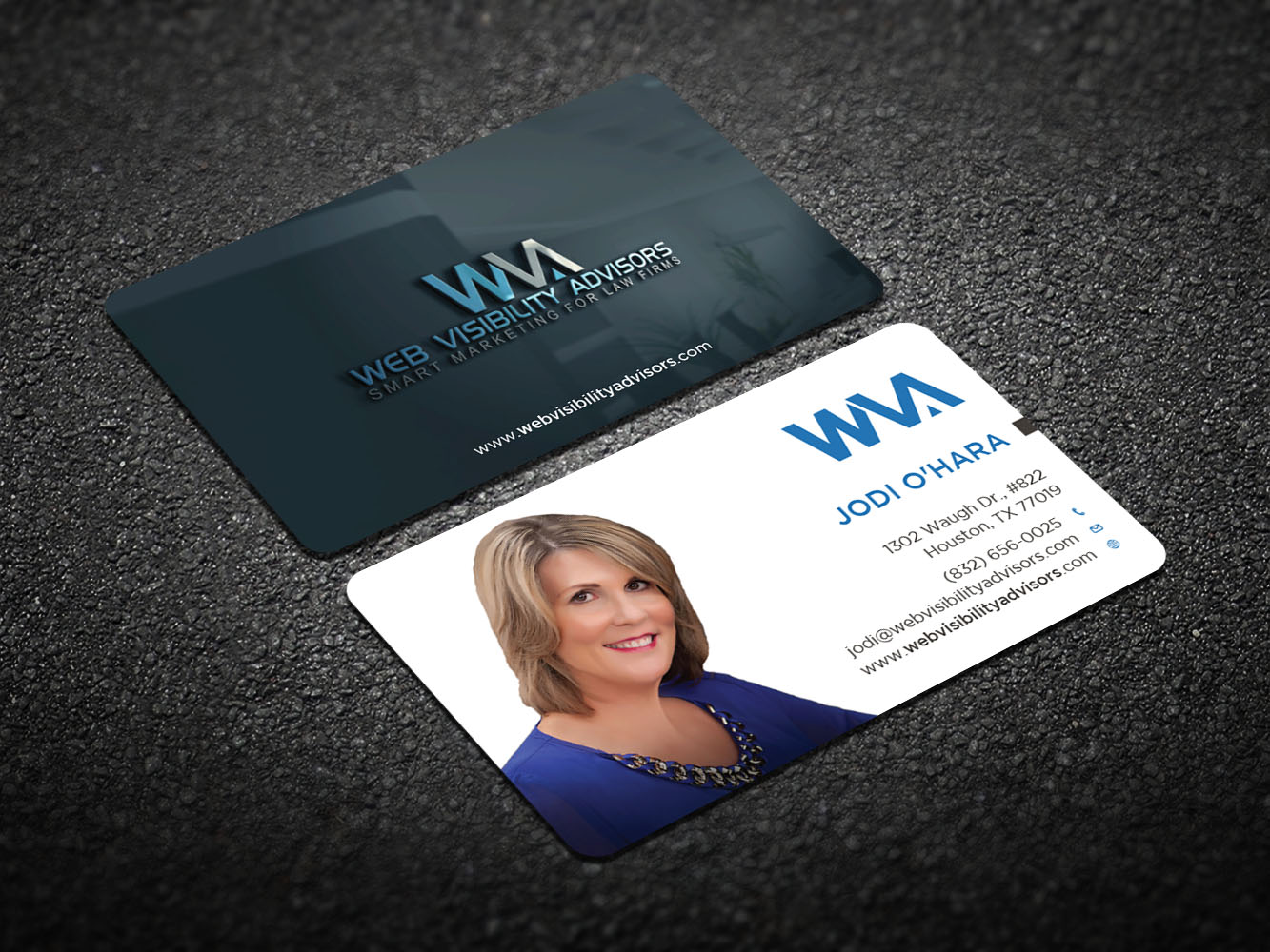 Business Card Design by Verified artistry (Design garden) for Web Visibility Advisors | Design #12744003