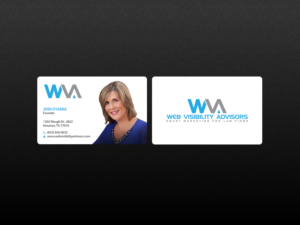 Business Card Design by Creations Box 2015 for Web Visibility Advisors | Design: #12732464
