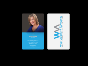 Business Card Design by Creations Box 2015 for Web Visibility Advisors | Design: #12732469