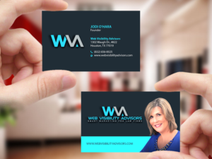 Business Card Design by Creations Box 2015 for Web Visibility Advisors | Design: #12732475