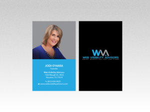 Business Card Design by Creations Box 2015 for Web Visibility Advisors | Design: #12732481