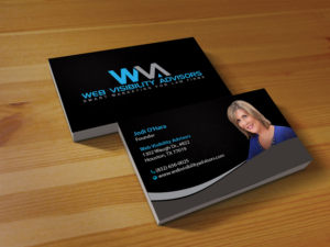 Business Card Design by Creations Box 2015 for Web Visibility Advisors | Design: #12732482