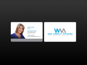 Business Card Design by Creations Box 2015 for Web Visibility Advisors | Design: #12732485