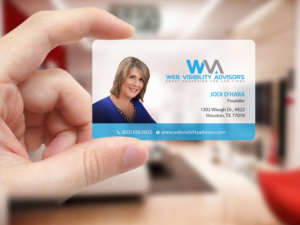 Business Card Design by Creations Box 2015 for Web Visibility Advisors | Design: #12732487